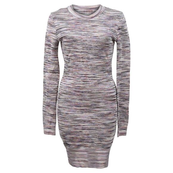 Missoni Jacquard Knit Mini Dress in Multicolor Viscose